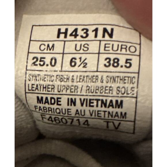 ASICS Gel Epirus Green Silver Size 6.5 Men’s H431N Classic Sneakers EUC - Picture 7 of 8